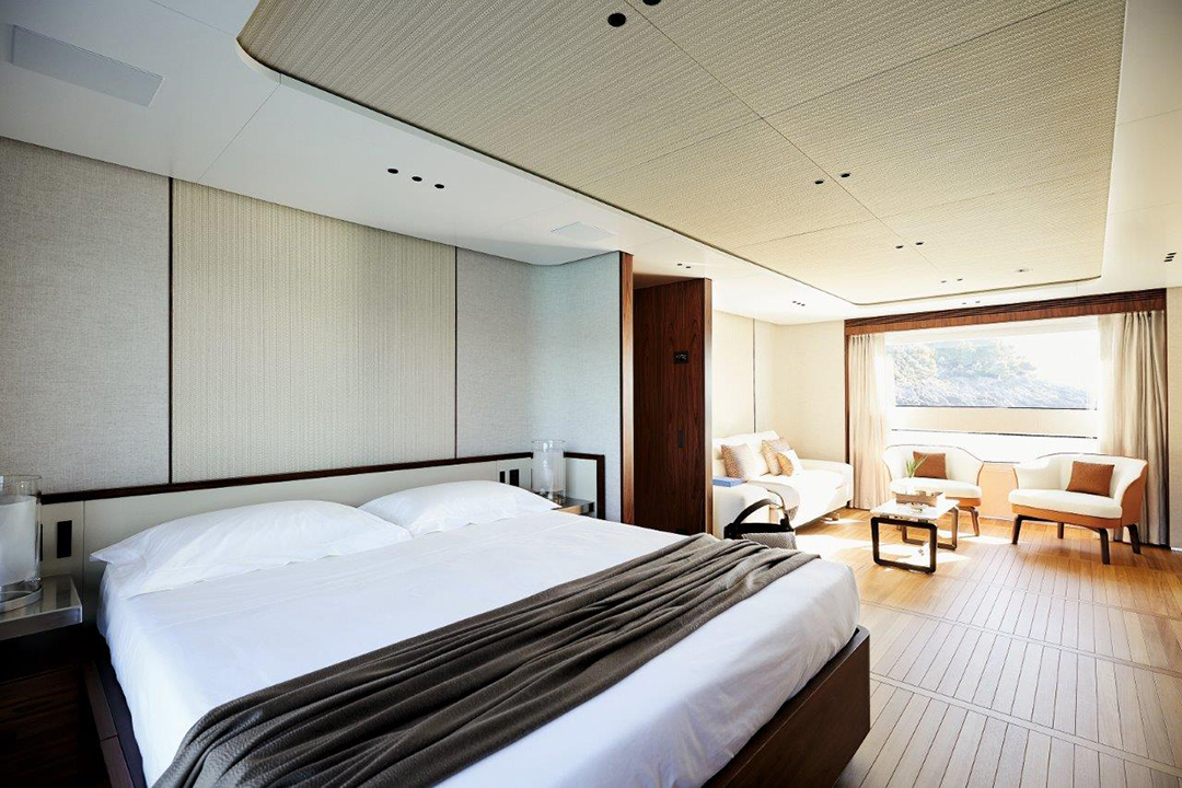Benetti Oasis 40m Master Bedroom