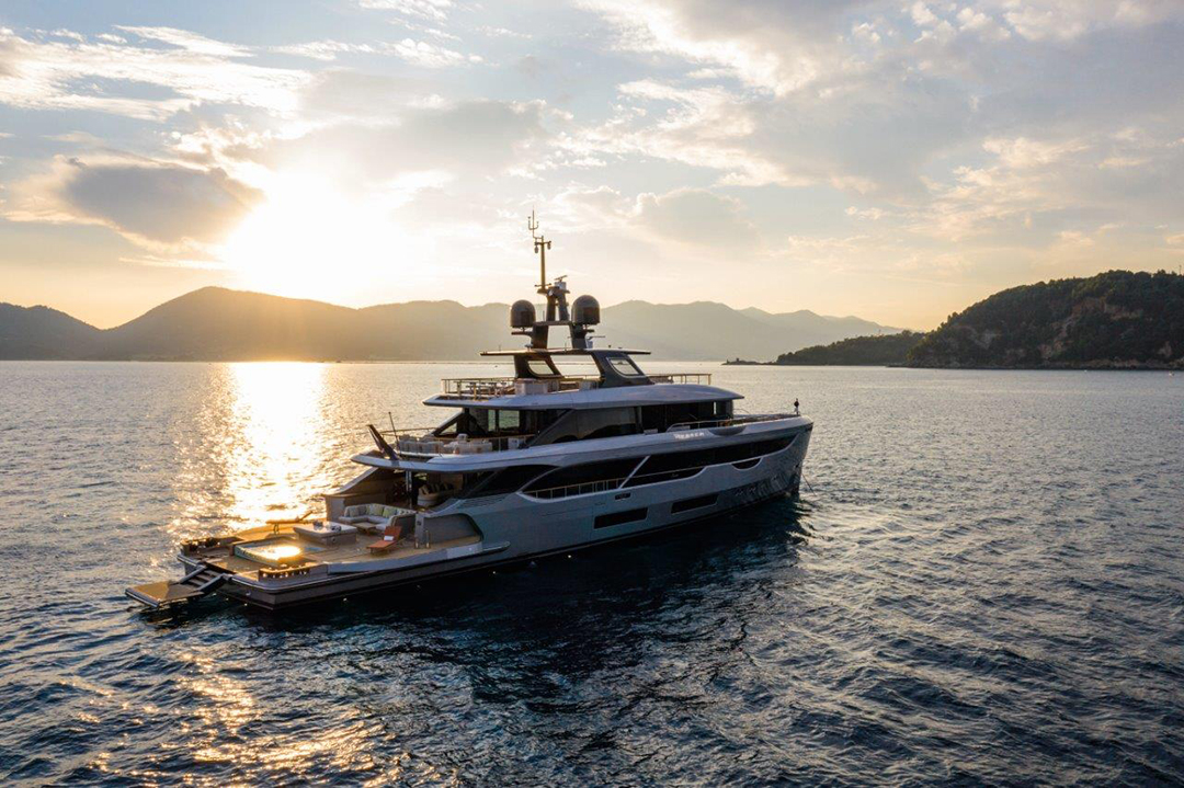 Benetti Oasis 40m Rear Exterior