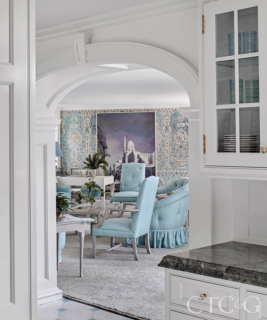 Bright Blue Wallpaper