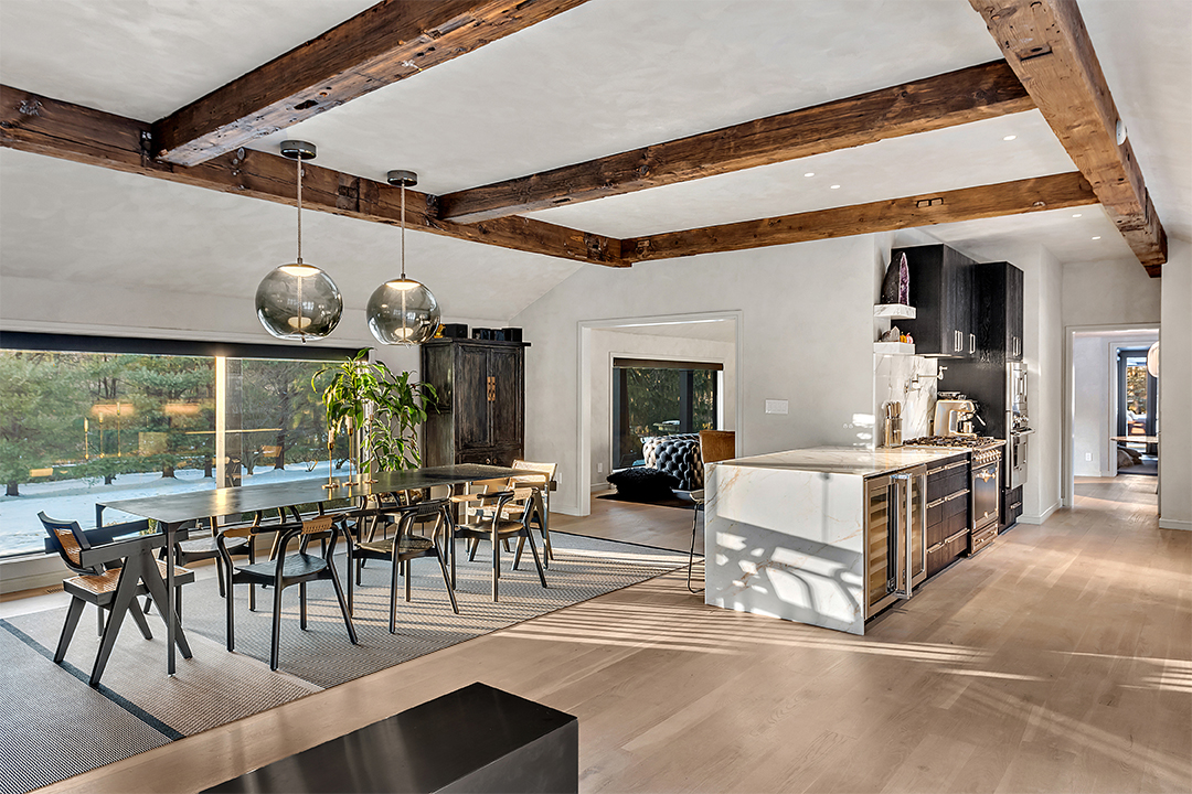 Rustic chic kitchen