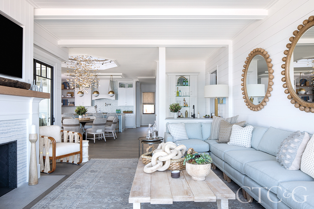 Coastal Inspired Living Room