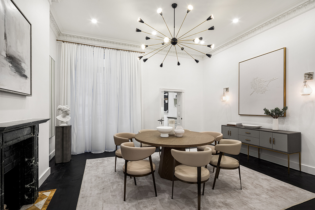 Eleanor Roosevelts Last Residence Lists After A Major Makeover Dining Room