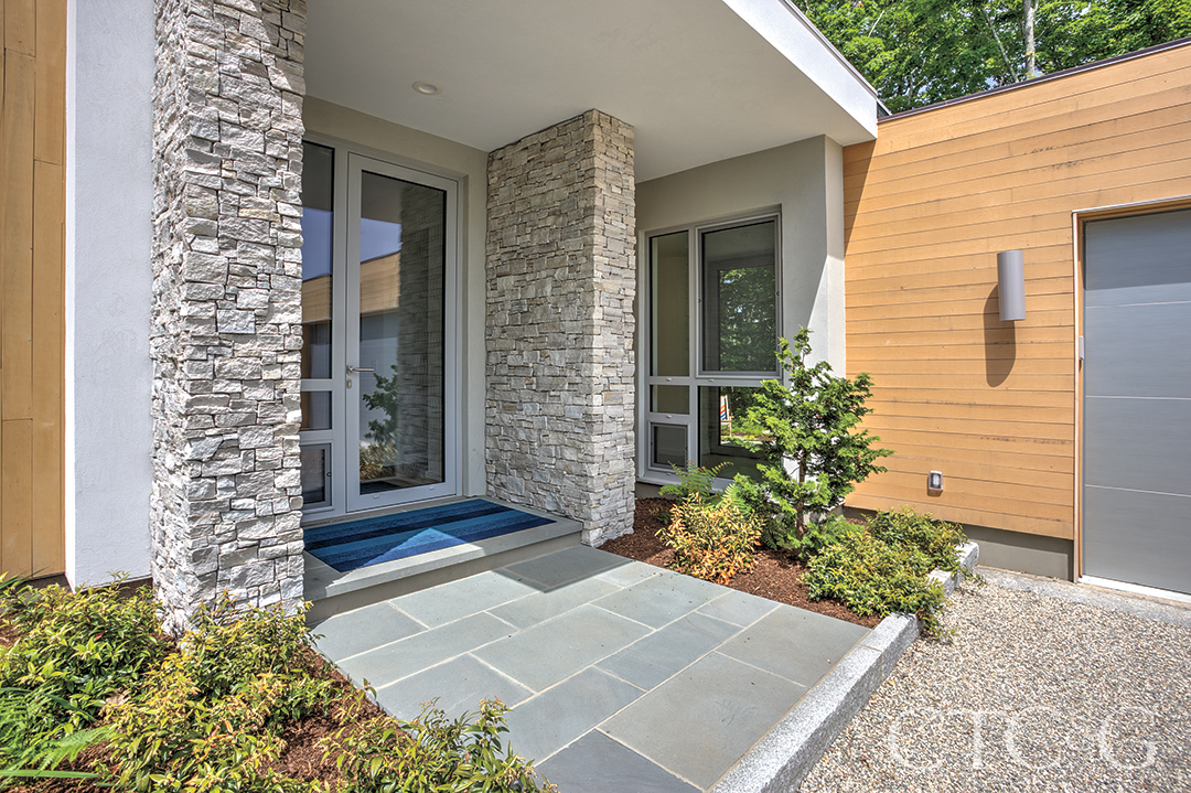 Environmentally Friendly Home Entrance