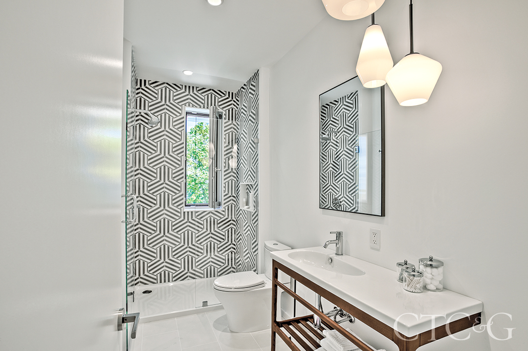 Environmentally Friendly Home Guest Bathroom