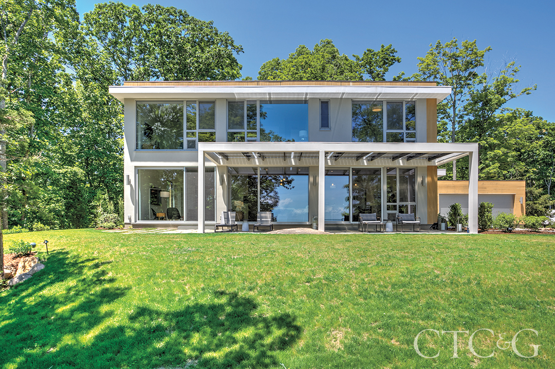 Environmentally Friendly Home Rear Exterior