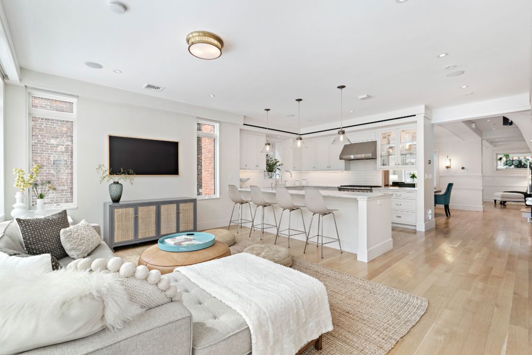 Hoboken Hudson Street Home TV Room