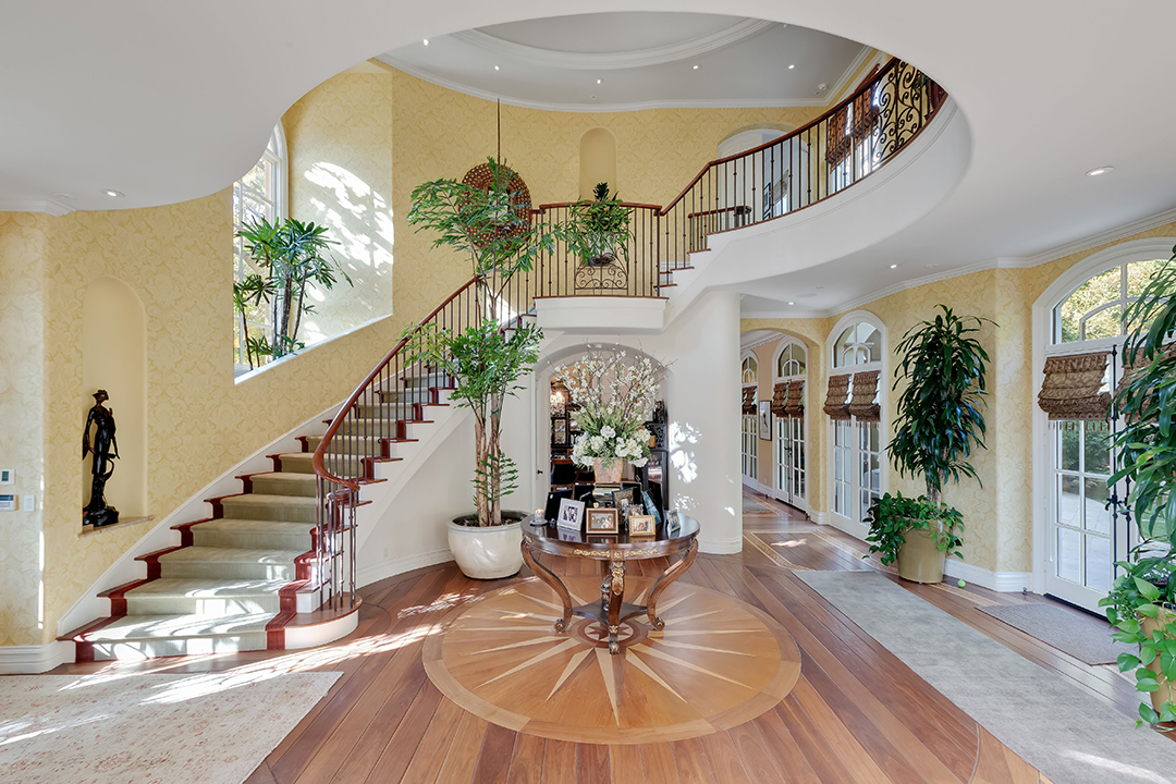 Gene Simmons Beverly Hills Mansion Staircase