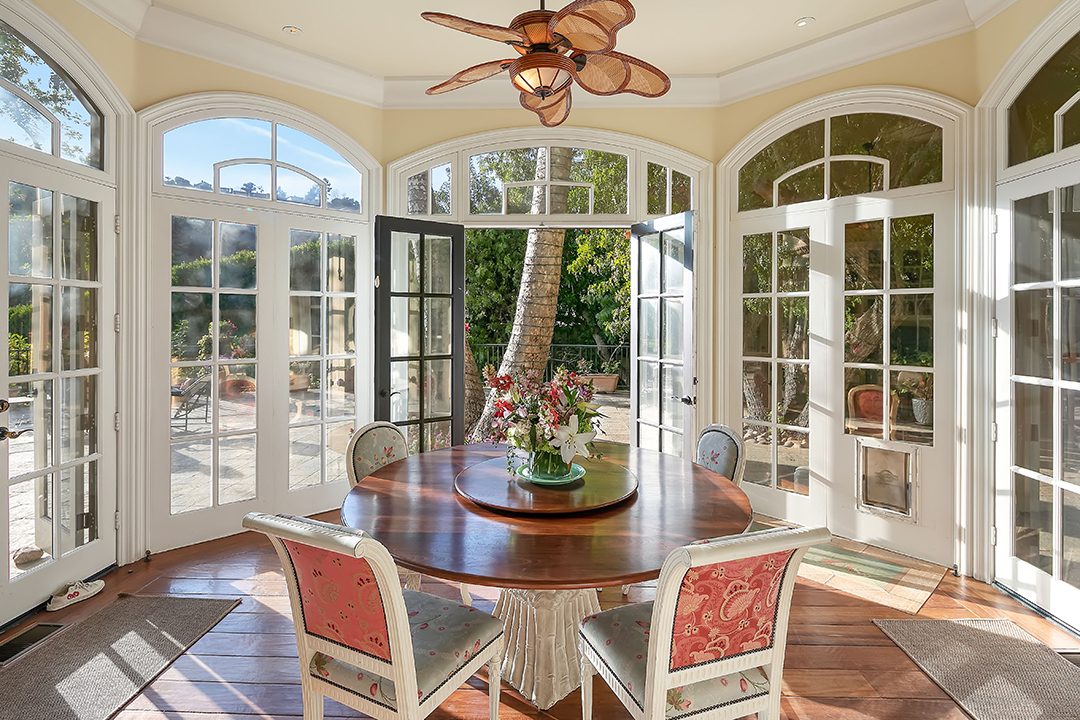 Gene Simmons Beverly Hills Mansion Sunroom