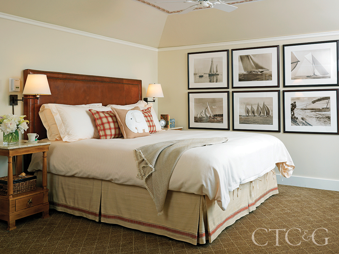 guest room at the White Elephant