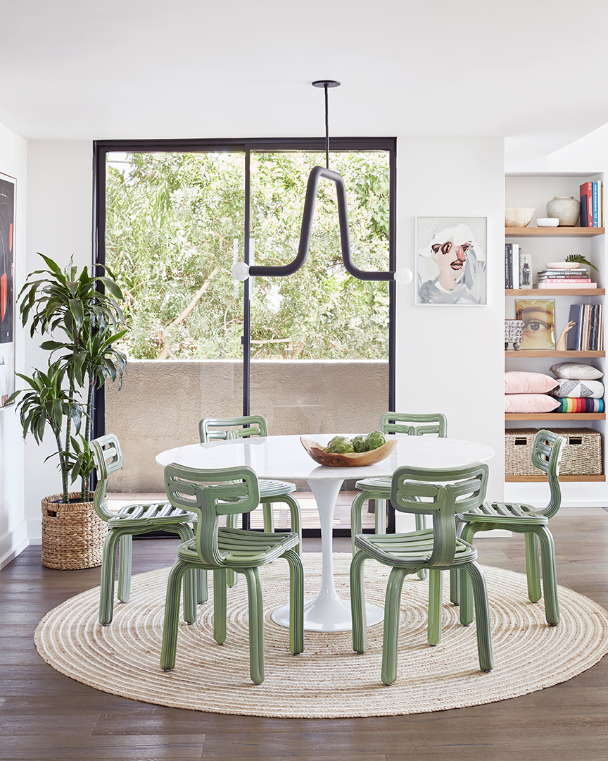 Gus Kenworth West Hollywood Penthouse Dining Room