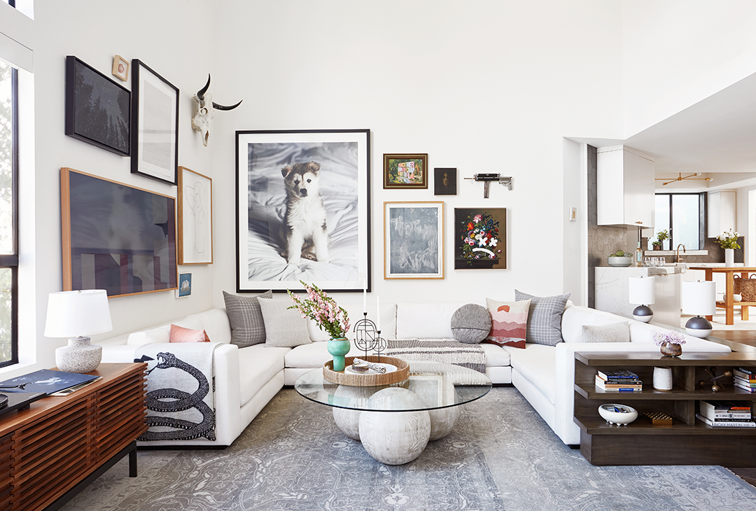 Gus Kenworth West Hollywood Penthouse Living Room Couch