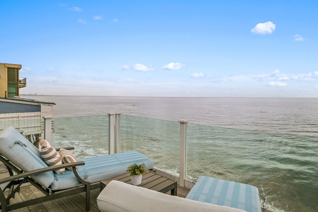 Judy Garland Former Malibu Beachfront Balcony Ocean Views