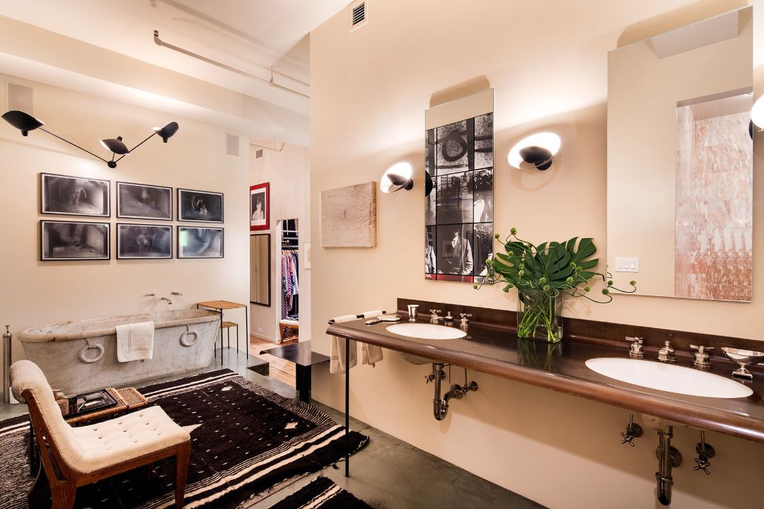 24 E 20 Street Downtown Manhattan Loft Bathroom