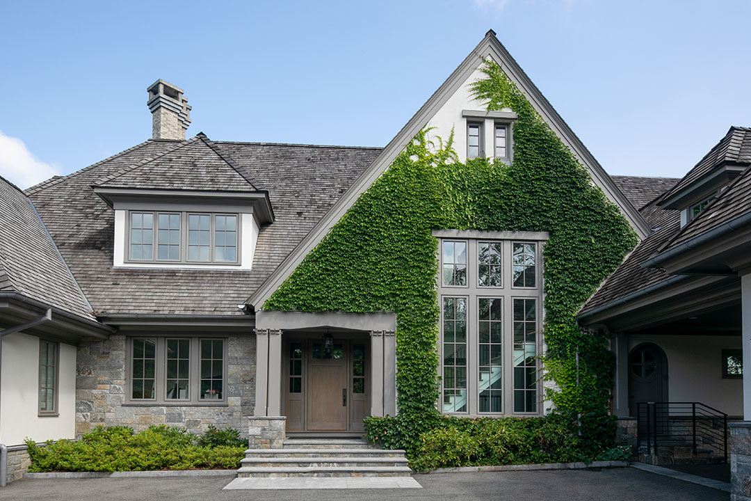 Tour A Modern Tudor Style Home Designed With Stone In Mind Horizontal 9