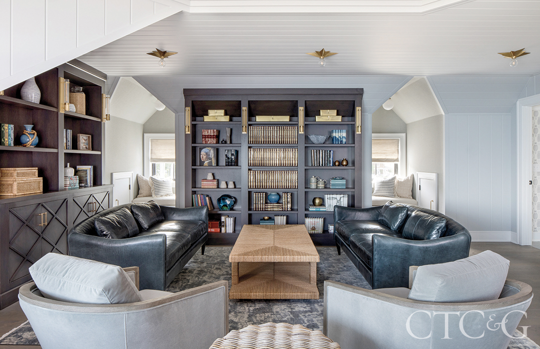 Large Library With Seating