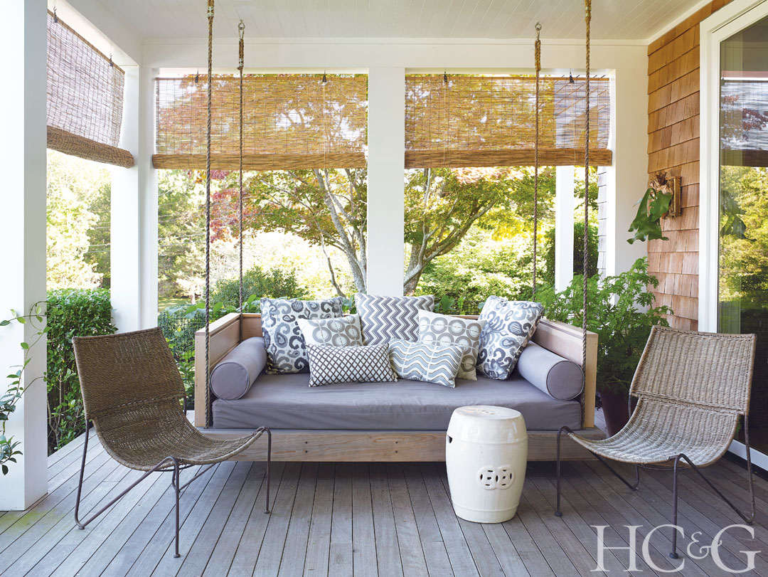 Sag Harbor Home Tour Architect Bill Beeton Garden Designer Julia Hubbard Porch