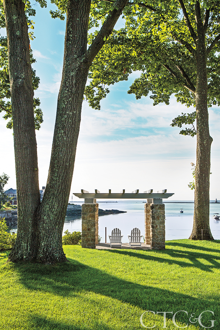 Old Greenwich Home Tour Trees