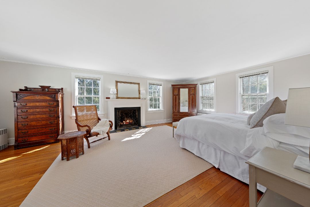 Rings End Road Darien Colonial Master Bedroom