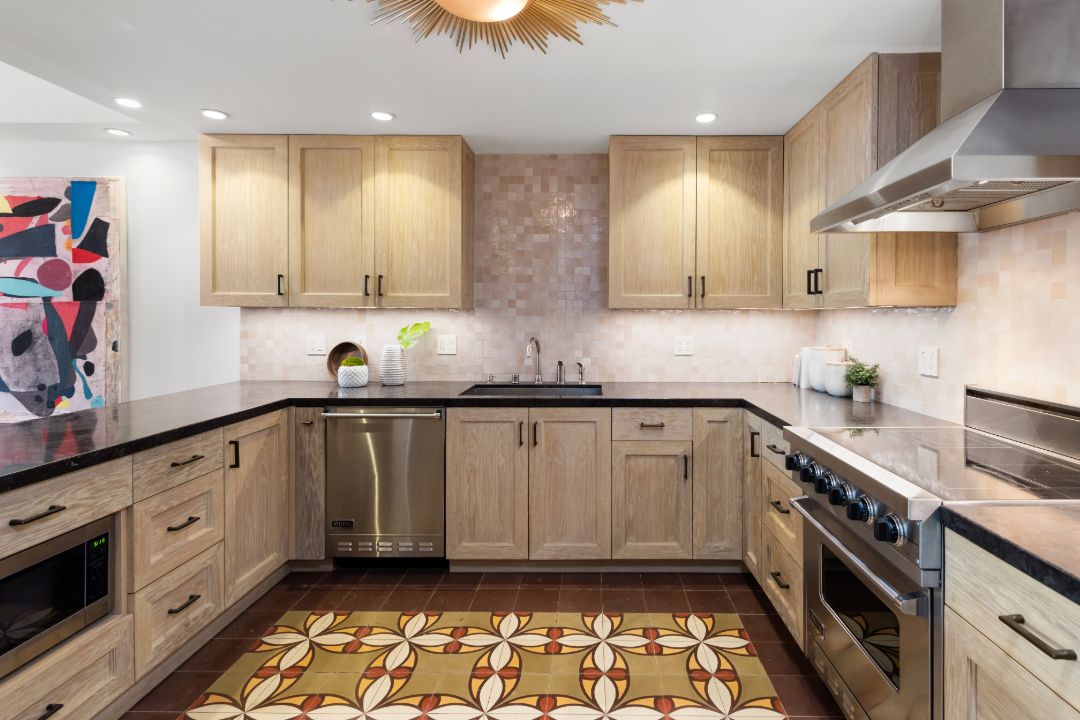 Sarah Silverman West Hollywood Home Kitchen