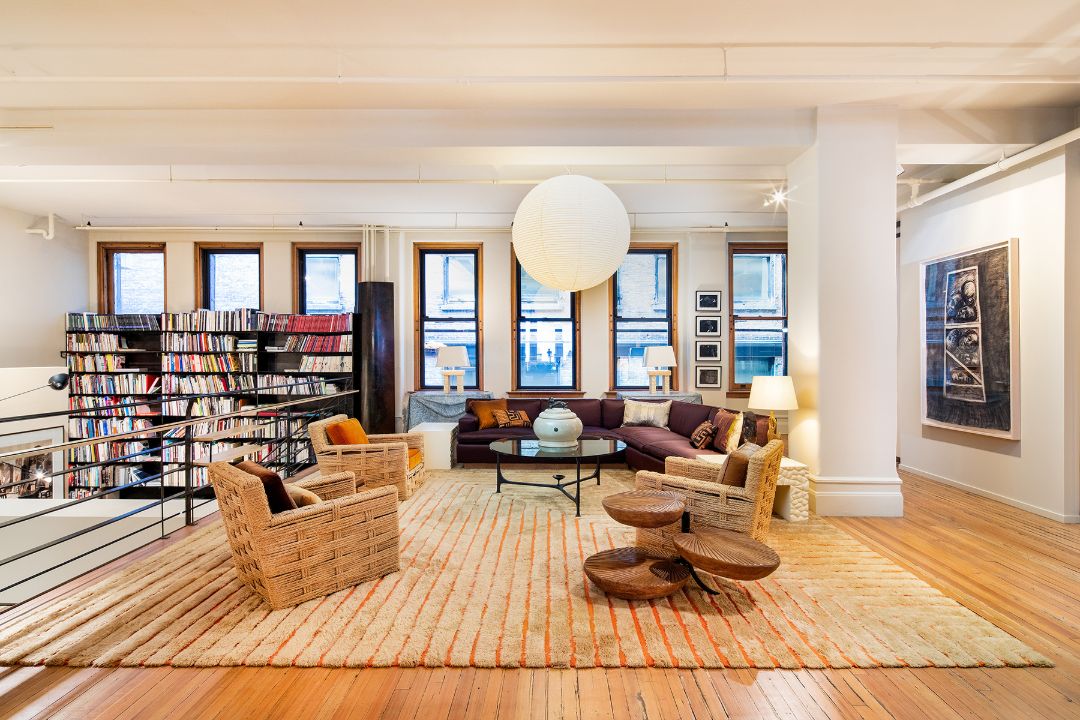 24 E 20 Street Downtown Manhattan Loft Sitting Area