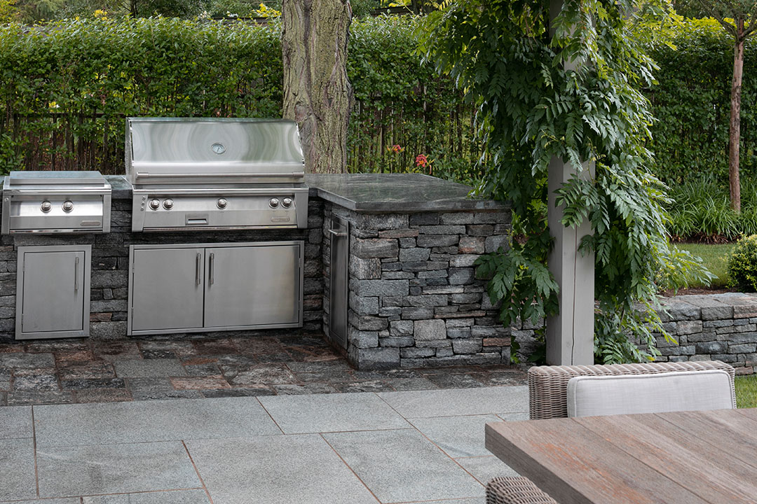 Tour A Modern Tudor Style Home Designed With Stone In Mind Horizontal 2