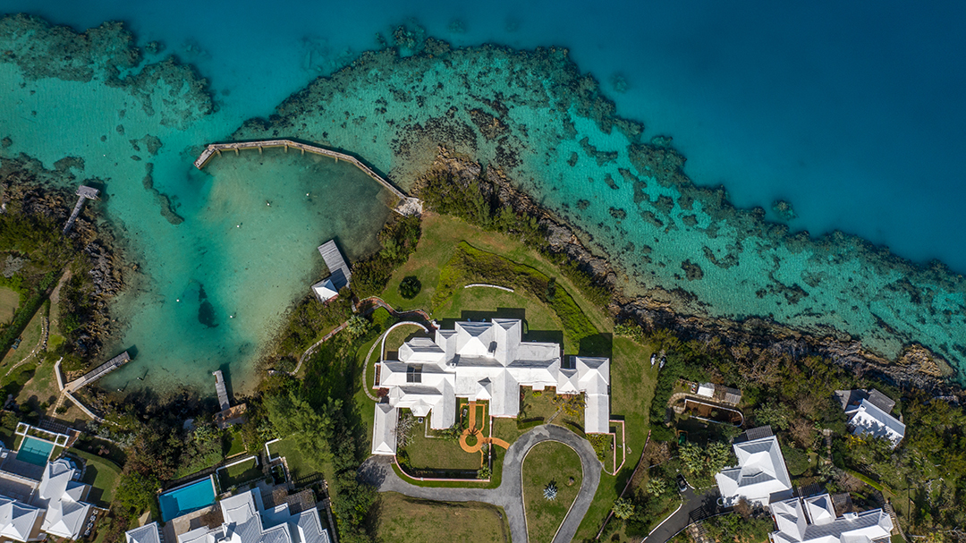 Waterfront Bermuda Home Will Soon Go To Auction Without Reserve Aerial