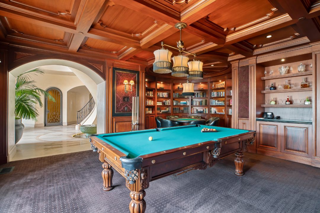 Full House Creator Beverly Hills Rental Billiard Room