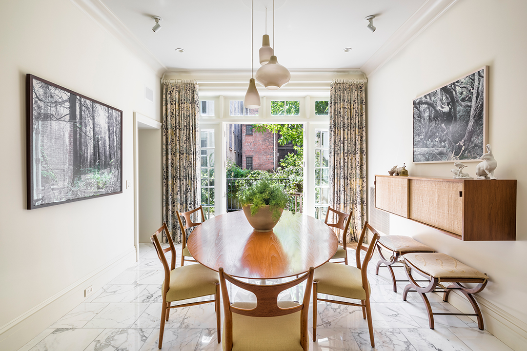 Greenwich Village Townhouse Dining Room