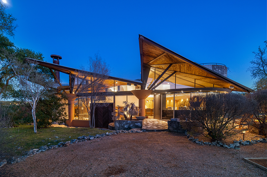 Groovy Architectural Masterpiece With Music Allure Outside Of Austin Lists For 17 5m Exterior