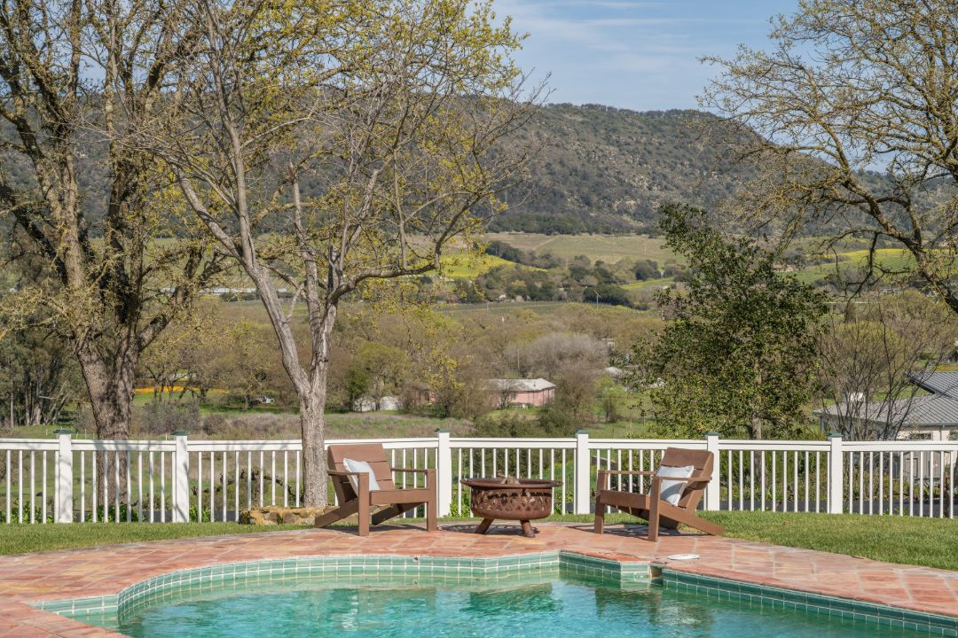 Sonoma Wine Country Estate Poolside Chairs