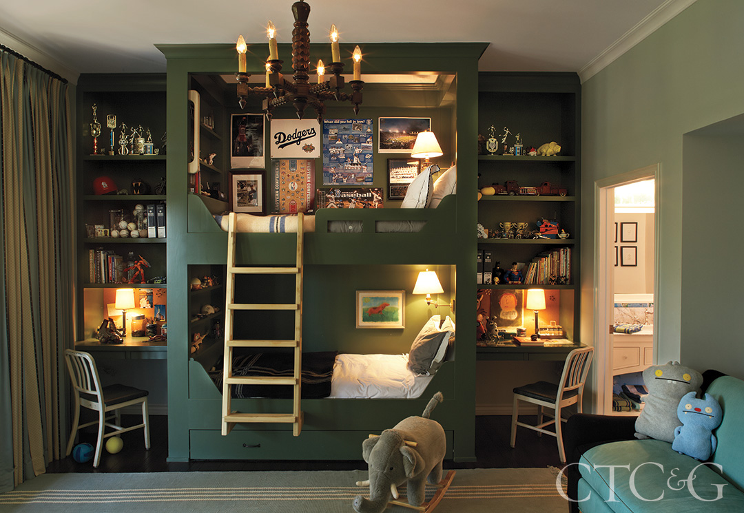 Sophisticated Bunk Bed Kids Room Design