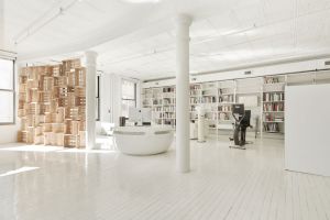 Wooster Street Soho Corner Loft Living Space