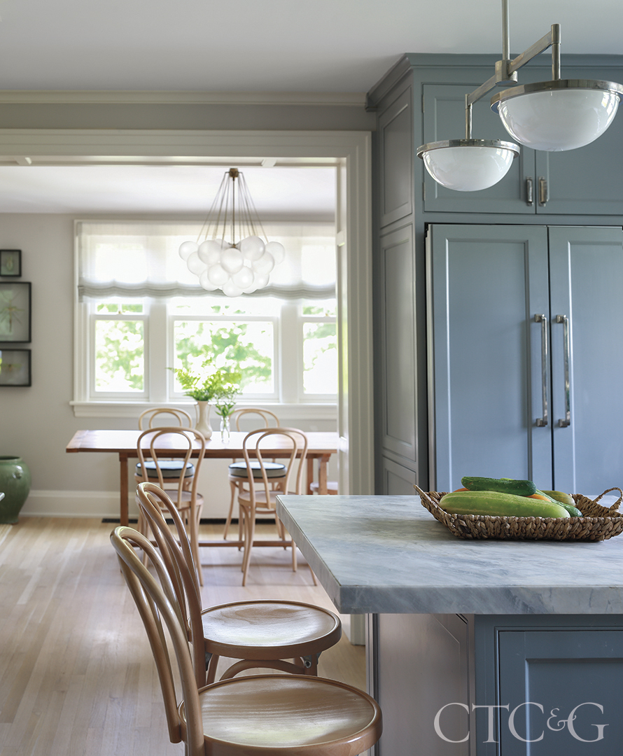 Clean Kitchen Design In Weekend Home