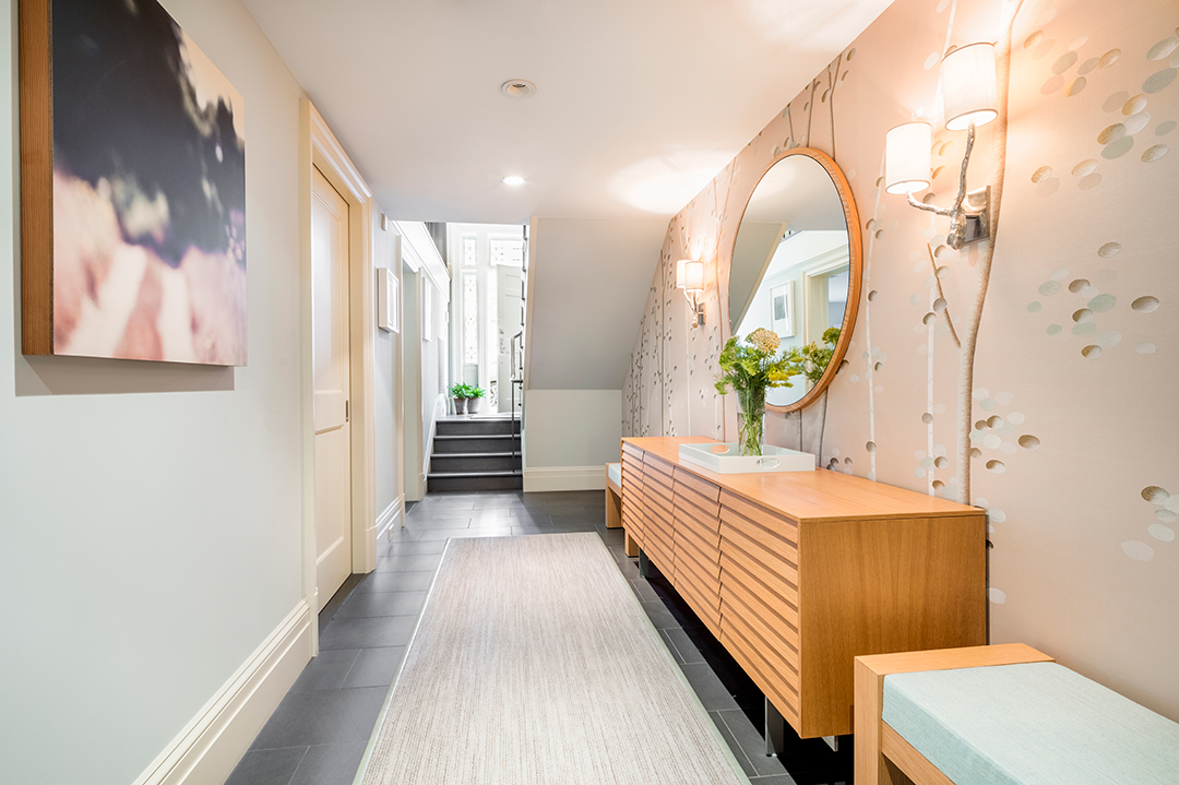 Greenwich Village Townhouse Hallway