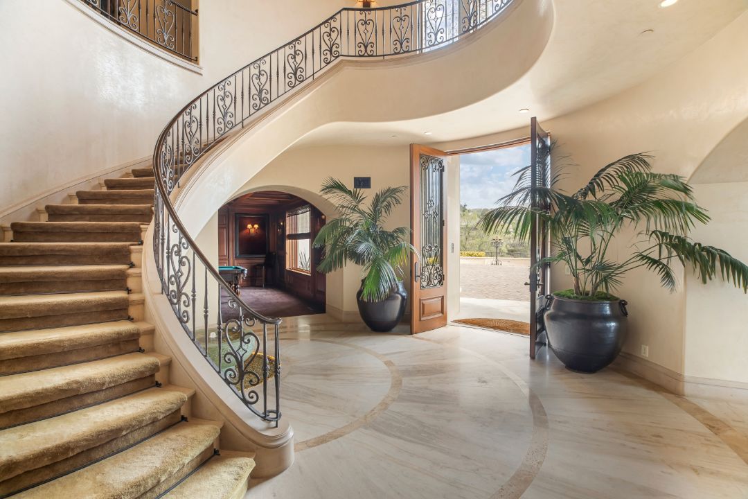 Full House Creator Beverly Hills Rental Grand Stair