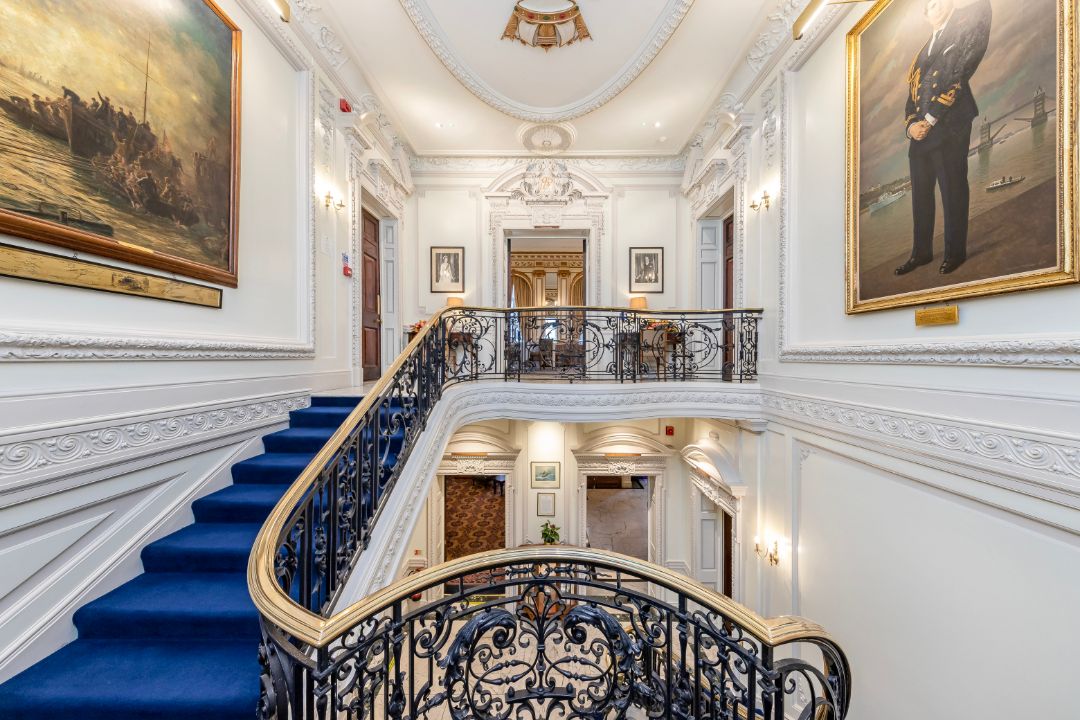 Mayfair Naval Club London Mansion Grand Stair I