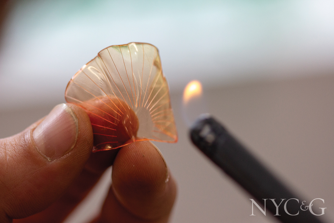 Flower Petals Made From Discarded Materials
