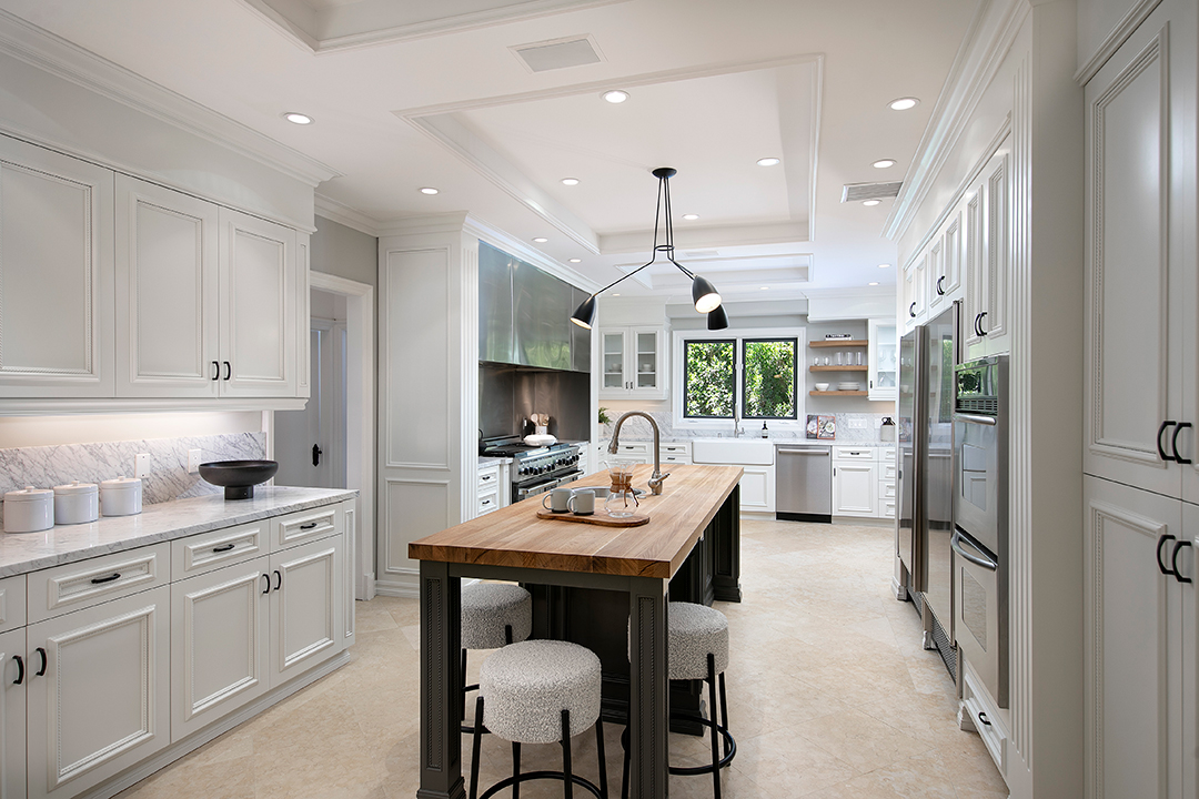 Palatial Beverly Hills Flats Home Once Owned By Edward G Robinson Asks 22m Kitchen