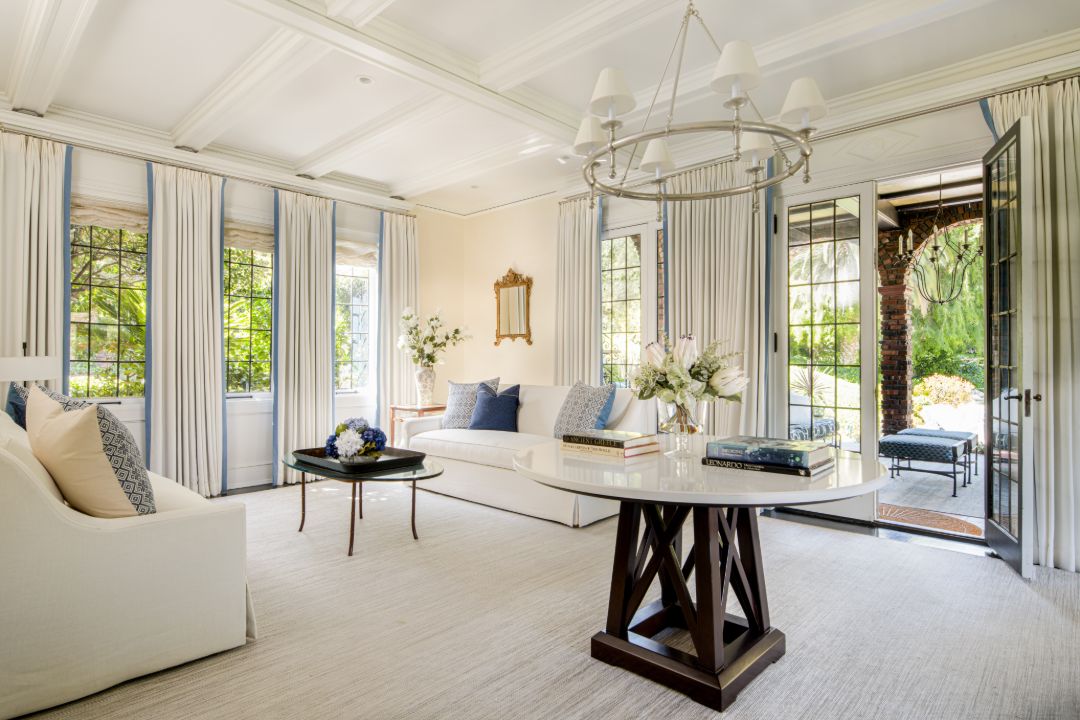 La La Land Pasadena Tudor Living Room