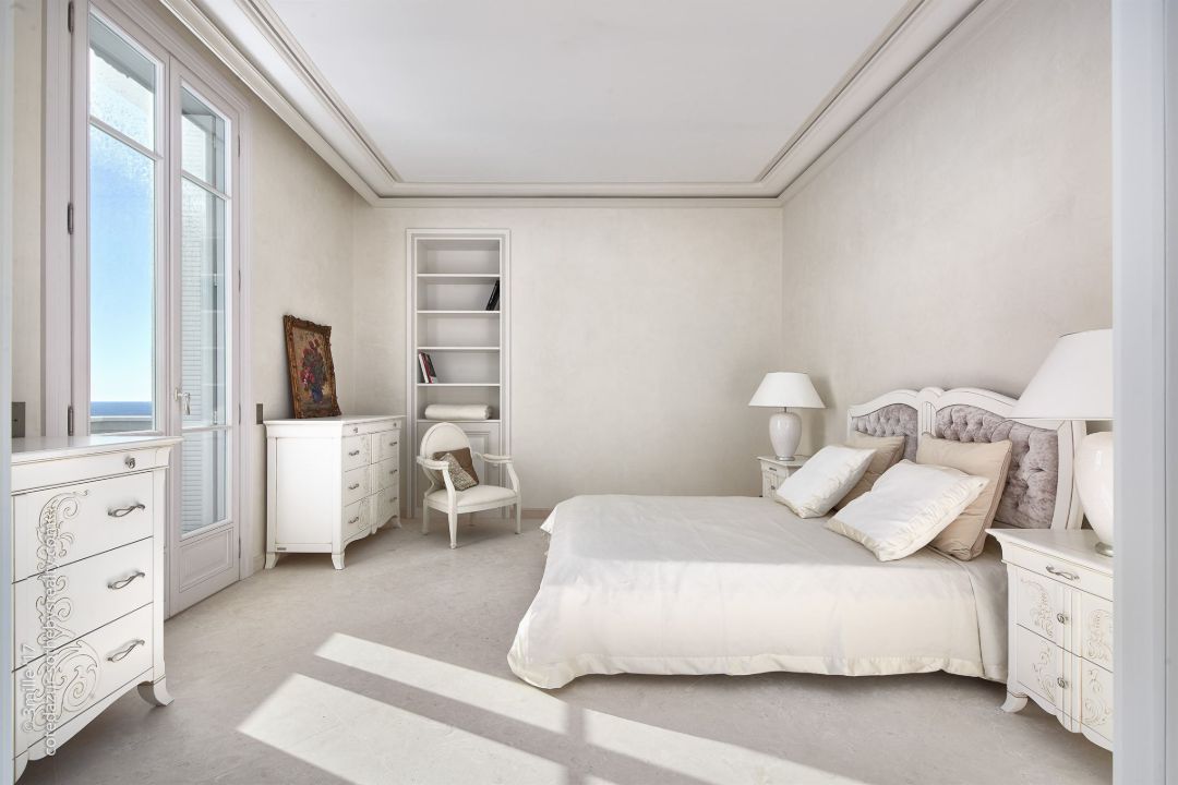 Cote Dazur France Belle Epoque Mansion Bedroom