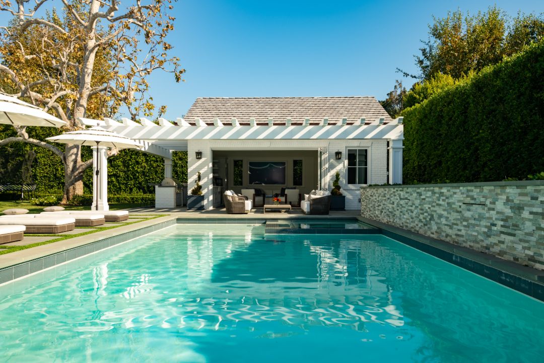 Chris Albrecht Starz Pacific Palisades Home Pool