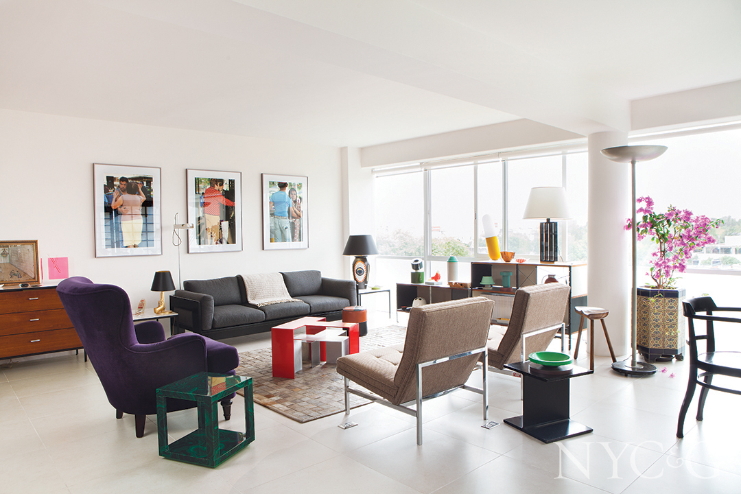 Eclectic Living Room Design