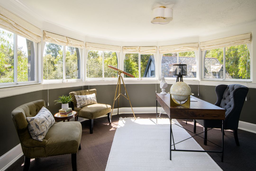 La La Land Pasadena Tudor Home Office