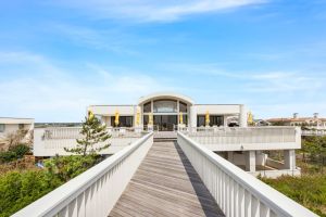 Quogue Village Hamptons Oceanfront Contemporary Beach Walkway