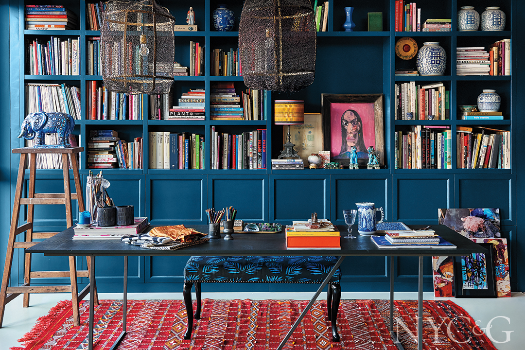 Home Library Custom Bookcase