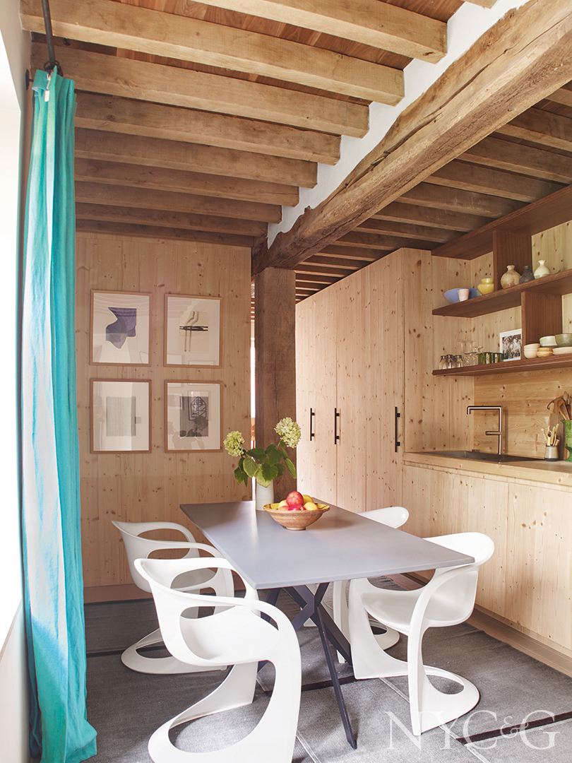 Steel And Ceramic Dining Table