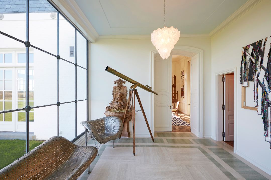 Jule Pond Southampton Home telescope