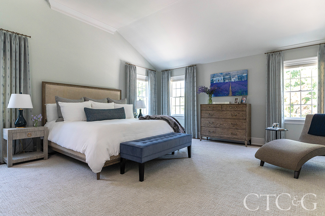 Master Bedroom In Darien Home