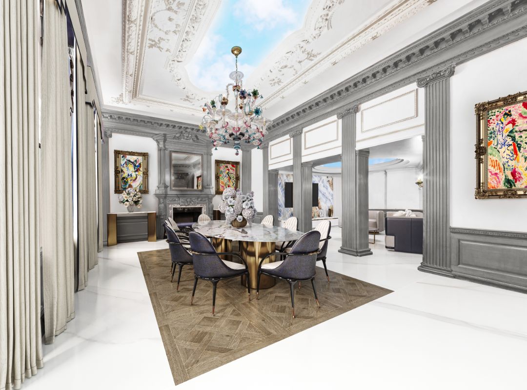 Mayfair Naval Club London Mansion Dining