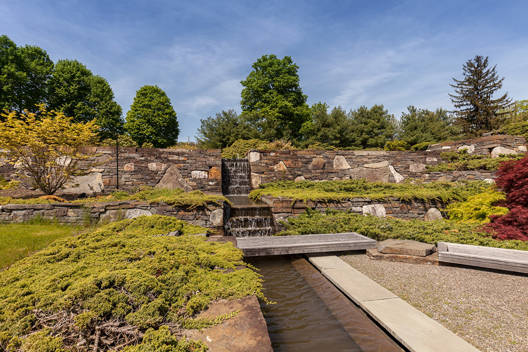 Norman Jaffe Home Waterfall